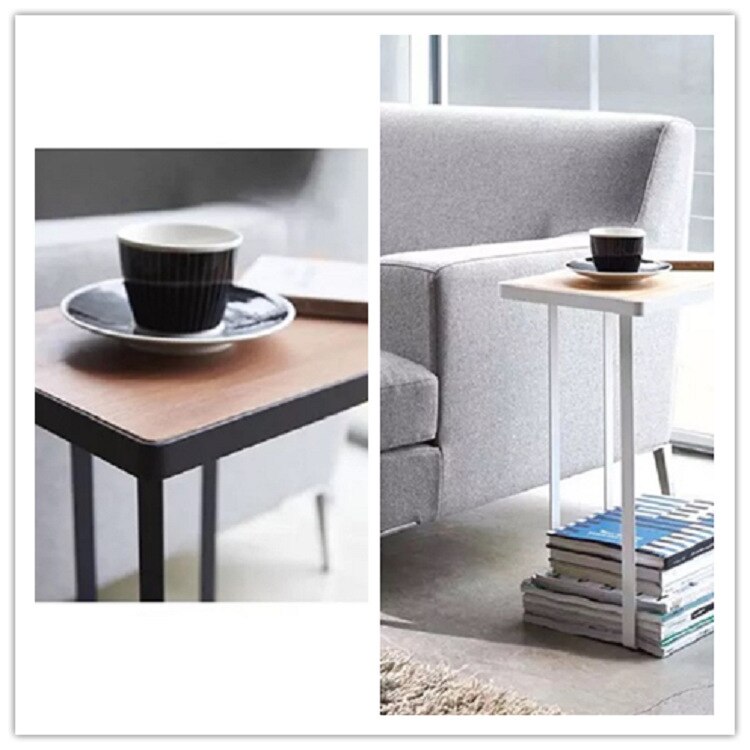 Several iron furniture storage stool beside sofa coffee cup notes storage table