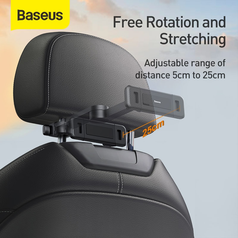 Baseus Universele Auto Tablet Houder Achterbank Voor Xiaomi Samsung Ipad Tablet Car Mount Stand Mobiele Telefoon Tablet Ondersteuning Voor auto