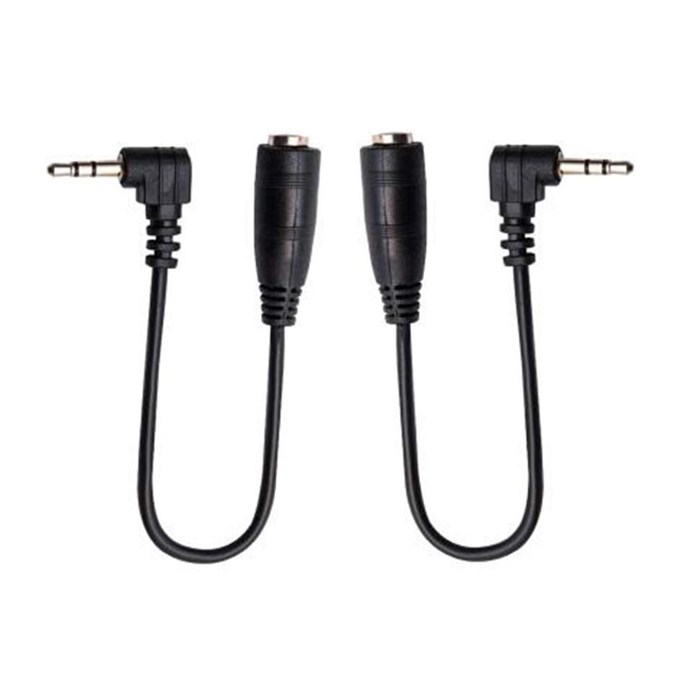 Wantek 2.5mm Male naar 3.5mm Vrouwelijke CTIA Stereo Audio Verlengkabel, 4 Poles Audio Adapter, ondersteuning Mic/Hoofdtelefoon Functie