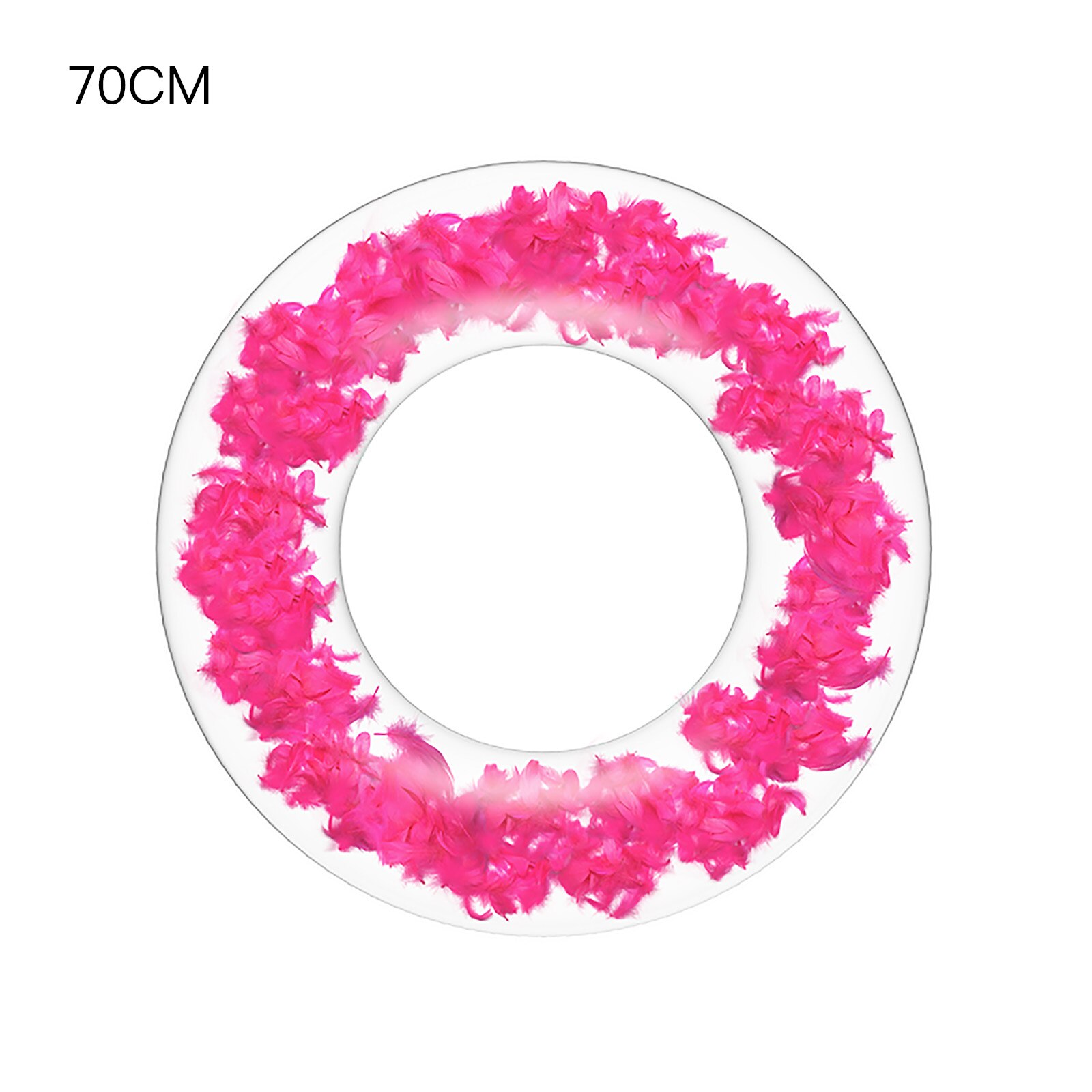 Zwembad Float Opblaasbare Zwembad Zwemmen Ring 60-90Cm Volwassen Zwembad Buis Cirkel Voor Zwembad Speelgoed: Red 70cm