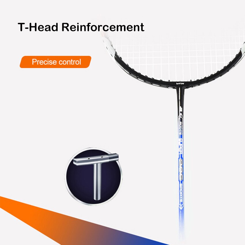 Outtobe 6PCS Badminton Racket Set Sports Fitness Rackets Iron Alloy Badminton Rackets with 3 Badmintons & Carry Bag