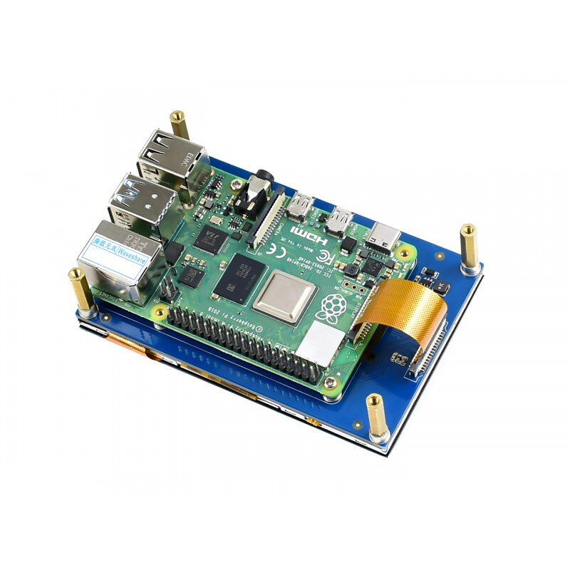 4.3inch Capacitive Touch Display for Raspberry Pi 800×480 IPS Wide Angle MIPI DSI Interface