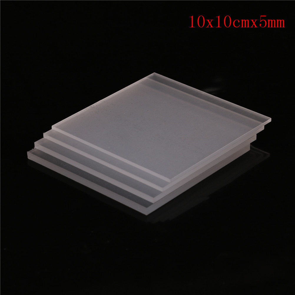 2-5mm tykkelse klar akryl perspex ark skåret plast gennemsigtigt bord perspex panel: A4