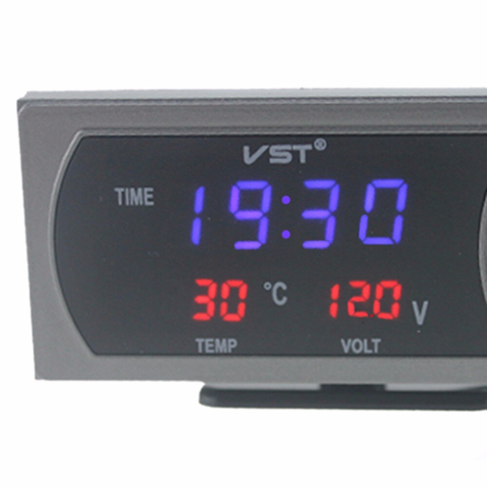 3 in 1 Car Thermometer Voltmeter Auto Indoor Outdo... – Grandado