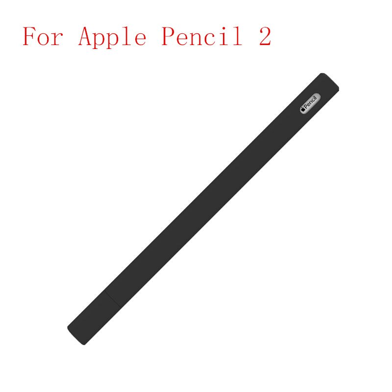 Cute Candy Color Silicone Pencil Case Cap For Apple Pencil 2/1 For iPad Tablet Touch Pen Stylus Cartoon triangl Protective Cover: WS208-2-1