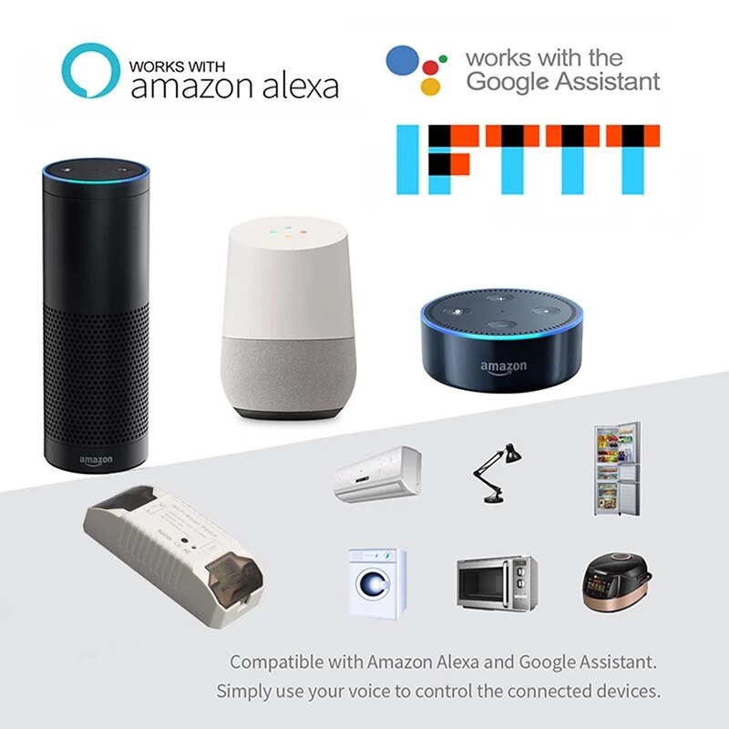 Tuya WiFi Smart Switch Smart On-off Device Tuya Solution Smart Remote Switch Mobile Phone Control 433/wifi/433+wifi For Alexa