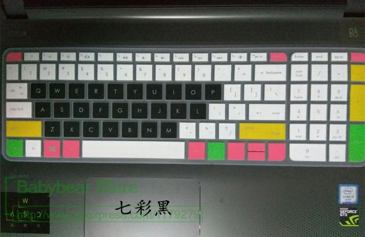 17.3 polegada de Silicone teclado do laptop tampa da pele Para HP Pavilion 17 17-ab419ur 17-ab403nf 17-ab406nq 17-ab422ur 17-ab455nd ab497nd: candyblack