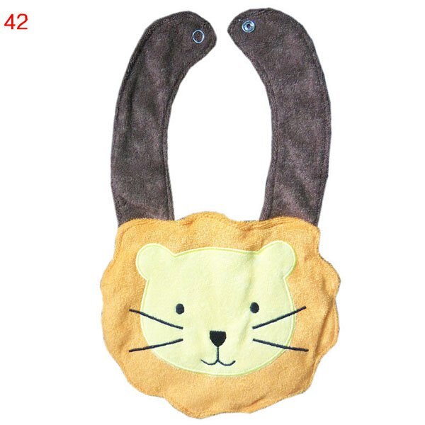 WEIXINBUY Neugeborenen Baby Spucktücher 60 Arten Bunte Tier Baumwolle Jungen Mädchen Baby Lätzchen Spucktücher Wasserdicht Bandana Lätzchen: 42