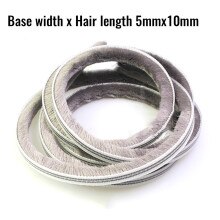 10M Seal Strip Draught Excluder Dustproof Insect Proof Sliding Door Soundproof Water-resistant