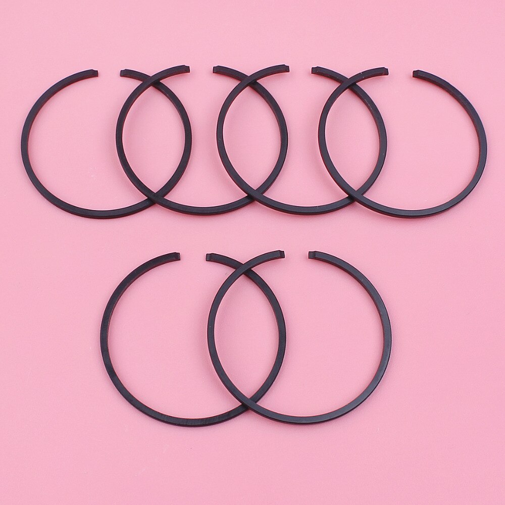 6 pcs/lot segments de Piston pour Stihl FC55 FC75 FC85 HL45 HL75 KM55 KM85 MM55 outil de coupe moteur pièce de rechange 34mm x 1.5mm