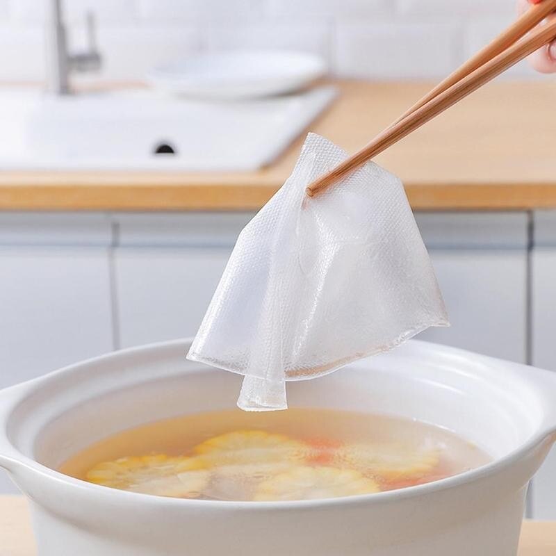 Suppeolie-absorberende papir engangs giftfri kompakt bagepladeolie-kontrolark til køkkenfedtabsorptions tilbehør