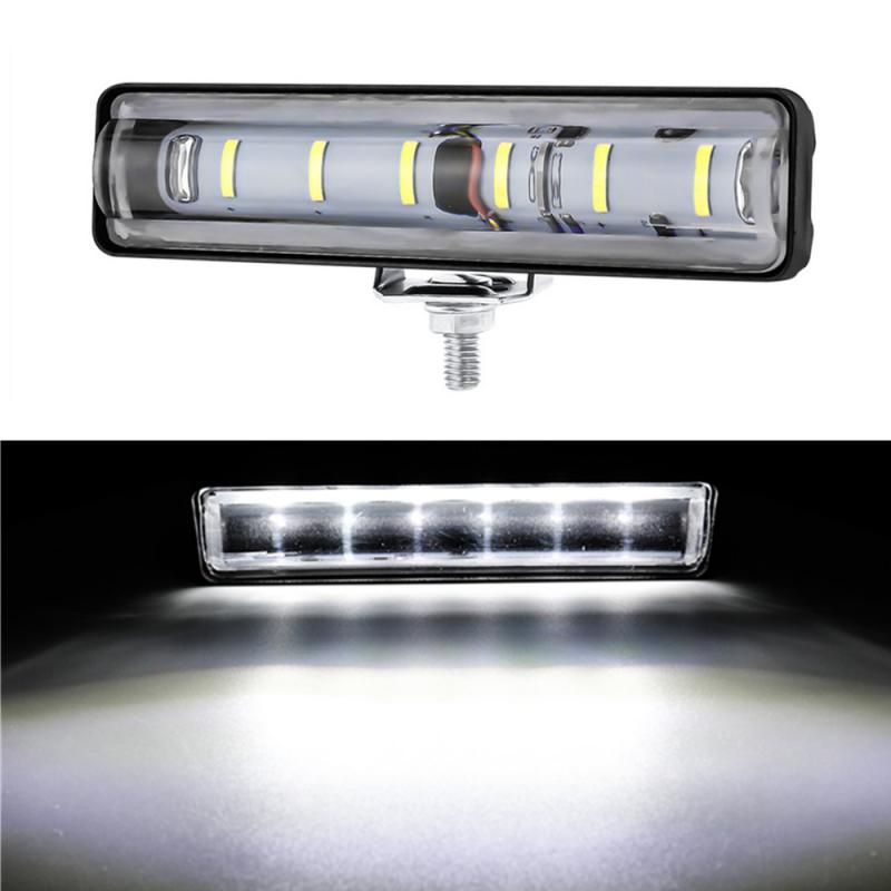 12-60V 18W Led Light Bar Werken Light Spotlight Auto Lampen Voor Off Road Truck Tractor Led koplampen Atv Licht Auto Accessoires