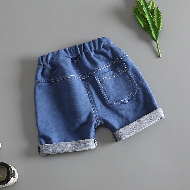 Børn sommer jeans shorts bomuld afslappet korte bukser til børn børn sport tøj drenge shorts sommer bukser
