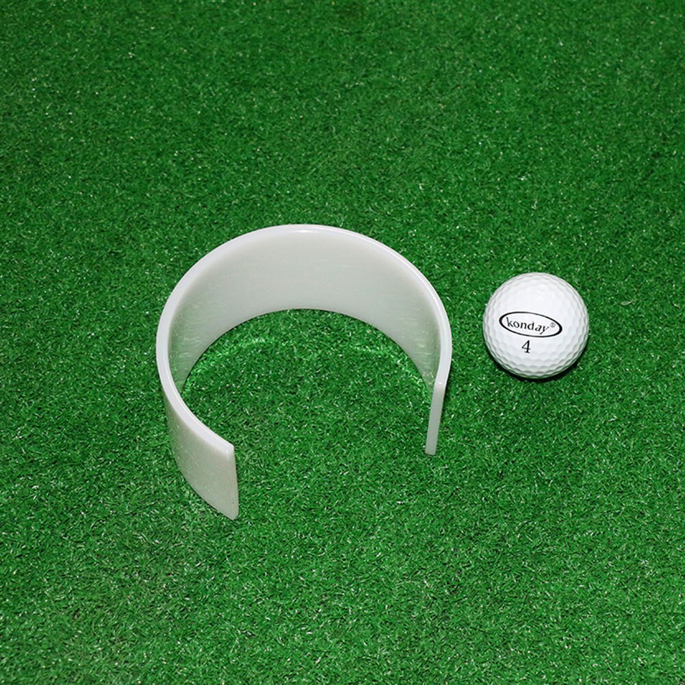 Golf Practice Disc Cup Golf Semicircle Hole Cup Ring Pitching Putt Training Golf Sport Hitting Putting Semicircle Hole Equipment