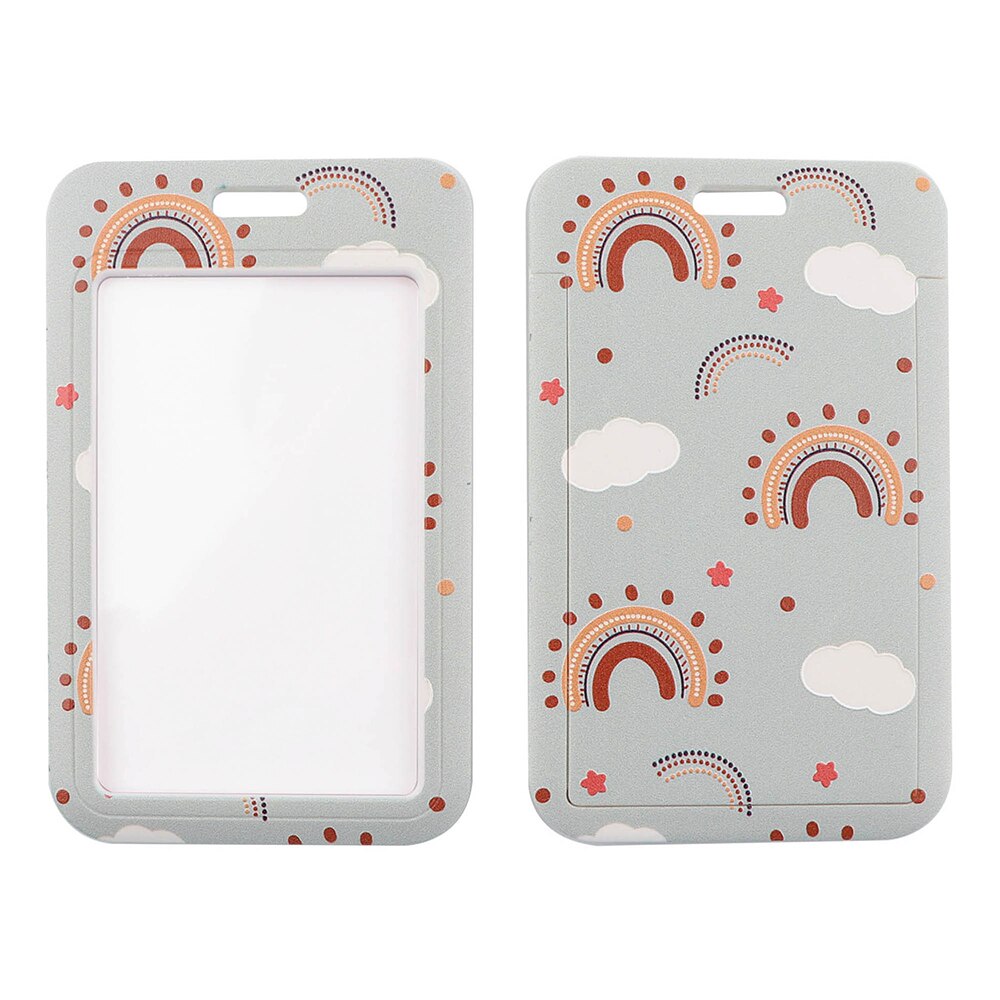 JF1397 Rainbow Lanyards ID Card Badge Holder Keychain Colorful Printing Neck Straps Keychain Cellphone Rope Teacher: 14