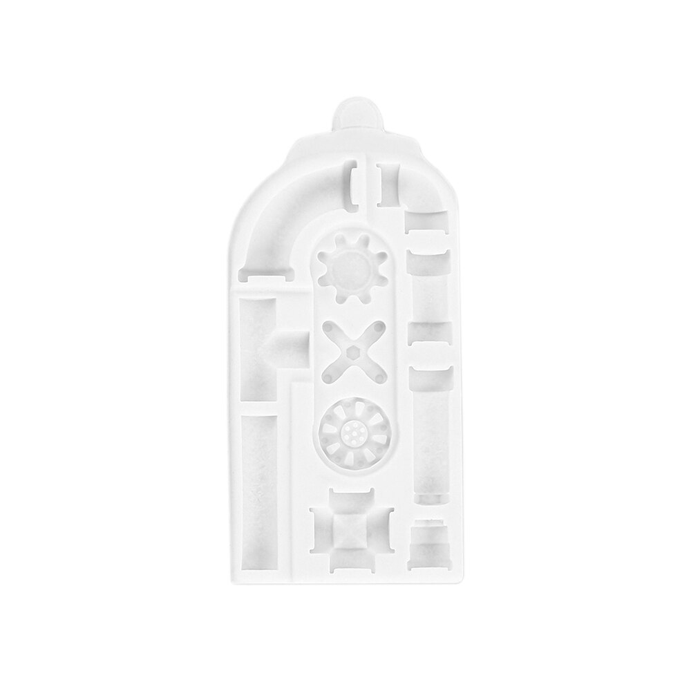 Cement Beton Siliconen Mal Diy Ambachtelijke Klok Maken Klei Gips Klei Cement Klok Mould Tool Voor Thuis Leveringen: 3