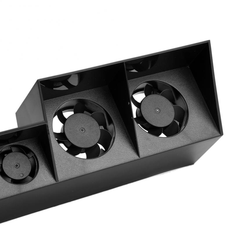 Til  ps4 køler ventilator super turbo temperatur kontrol med usb kabel til sony playstation 4 ps4 konsol lodret stativ