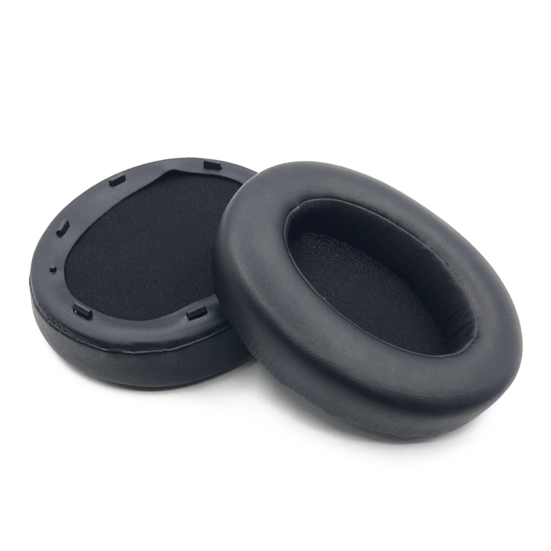 573A 1 Paar Ohrpolster Für WH-XB910N XB910N Kopfhörer Elastische Schaum Ohrpolster Ohr Pads Schwamm Kissen Ersatz: Black