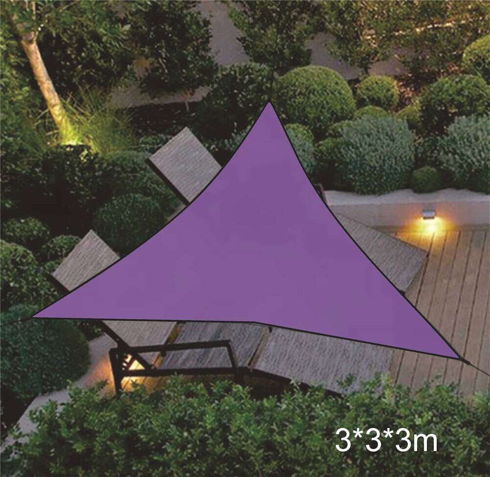 3/4m baldakin udendørs trilateral havehave markiser vandtæt solskærmsklud: 5