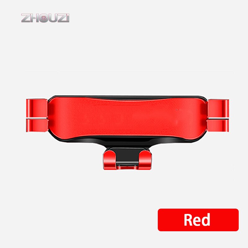 Support de téléphone portable pour Toyota Corolla Altis Levin , supports de ventilation, GPS, Navigation par gravité, accessoires de voiture: Red