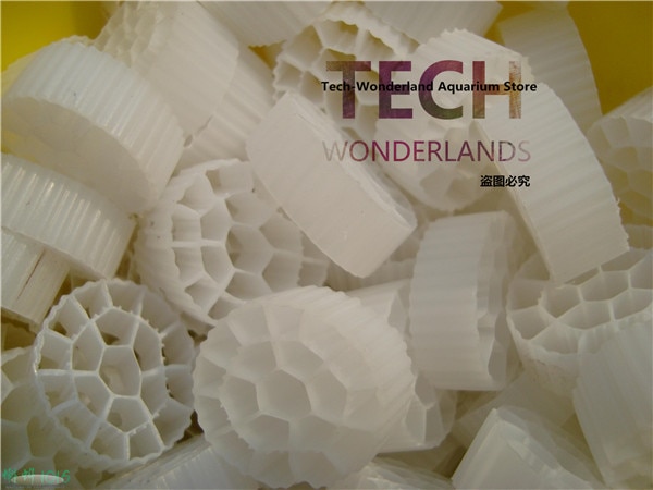 Filtro bioquímico de plástico para acuario koi, 500g/1kg, K1 K2 K3, tanque de peces, material de filtro para bacterias, para casa,