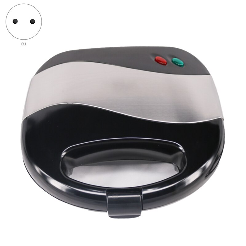 AD-máquina eléctrica para hacer tortas de nogal, máquina automática para hacer gofres en forma de galleta, máquina para hacer Pan, tostadora de hierro, hornear sartén para el desayuno, horno con enchufe europeo