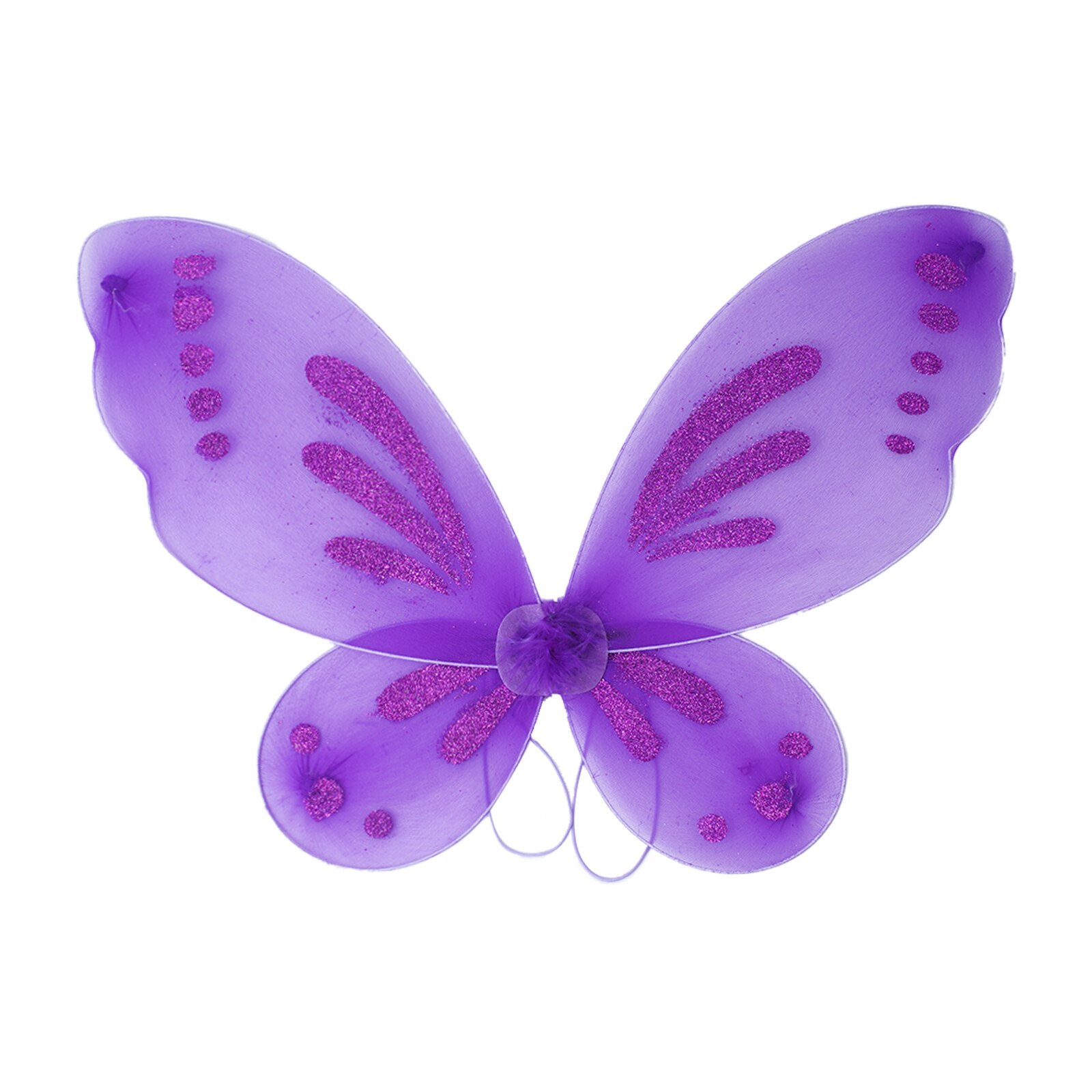 Kids Girls Photography Props Butterfly Style Wings Halloween Cosplay Costume Accessory Carnival Party Performance Angel Wings: Purple