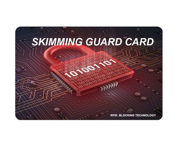 Anti Theft Credit Card Shield Rfid Protector Shield Card Prevent Unauthorized Scanning NFC Signals Shield For Passport Purse