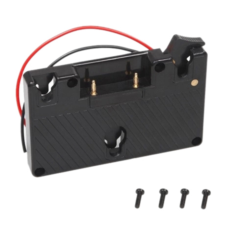 BESTCamera Gold Mount Battery Adapter Plate for Panasonic Camcorder Power B-Tap Anton Bauer Battery