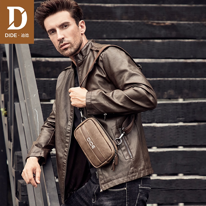 DIDE Casual Handbag Men Messenger Bag Male Shoulder Hand bags iPad Mini Small crossbody bags Waist Purse organization
