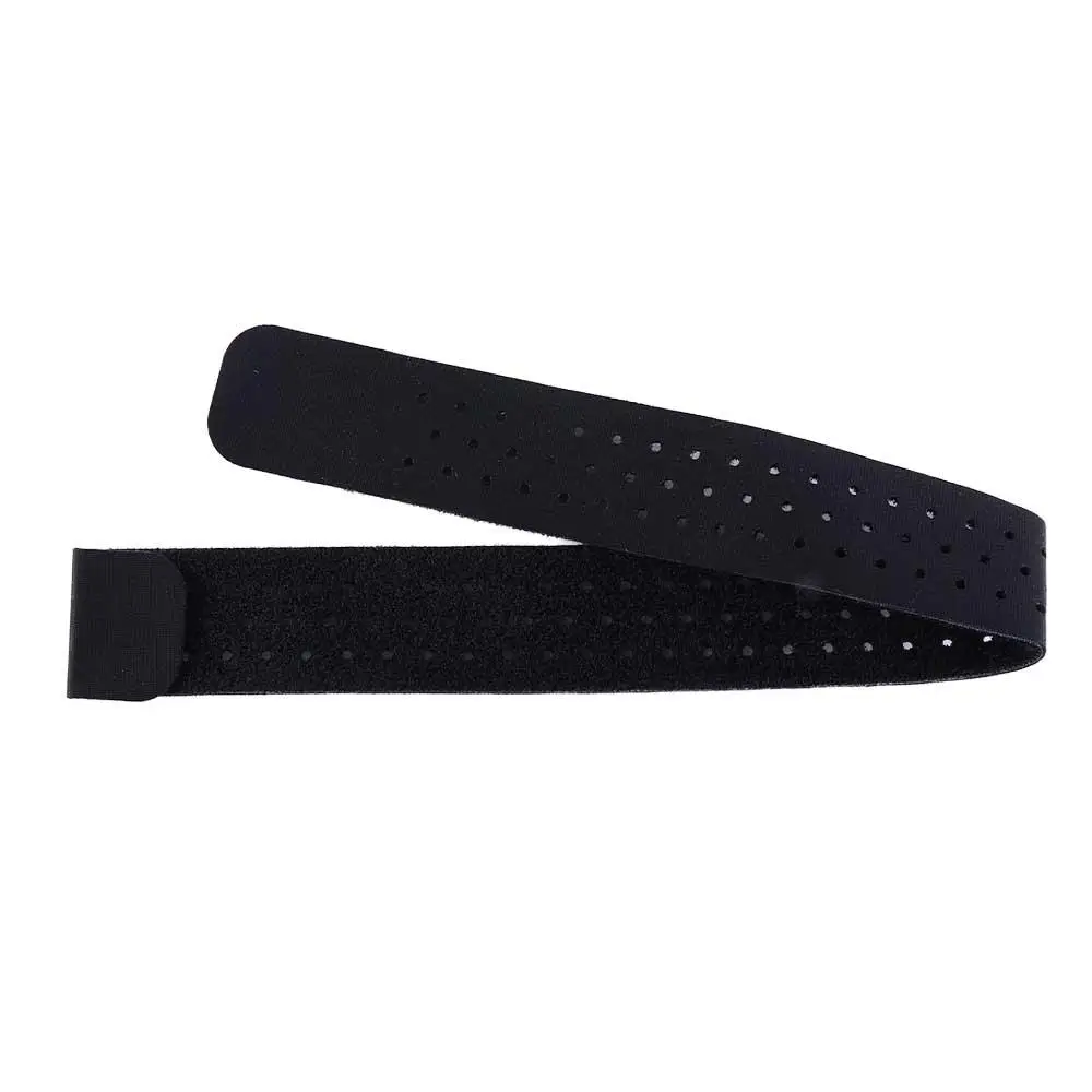 Brassard réglable pour moniteur de fréquence cardiaque, sangle souple, brassard de remplacement respirant, Compatible avec Scosche Garmin Wahoo TICKR XOSS: Rouge
