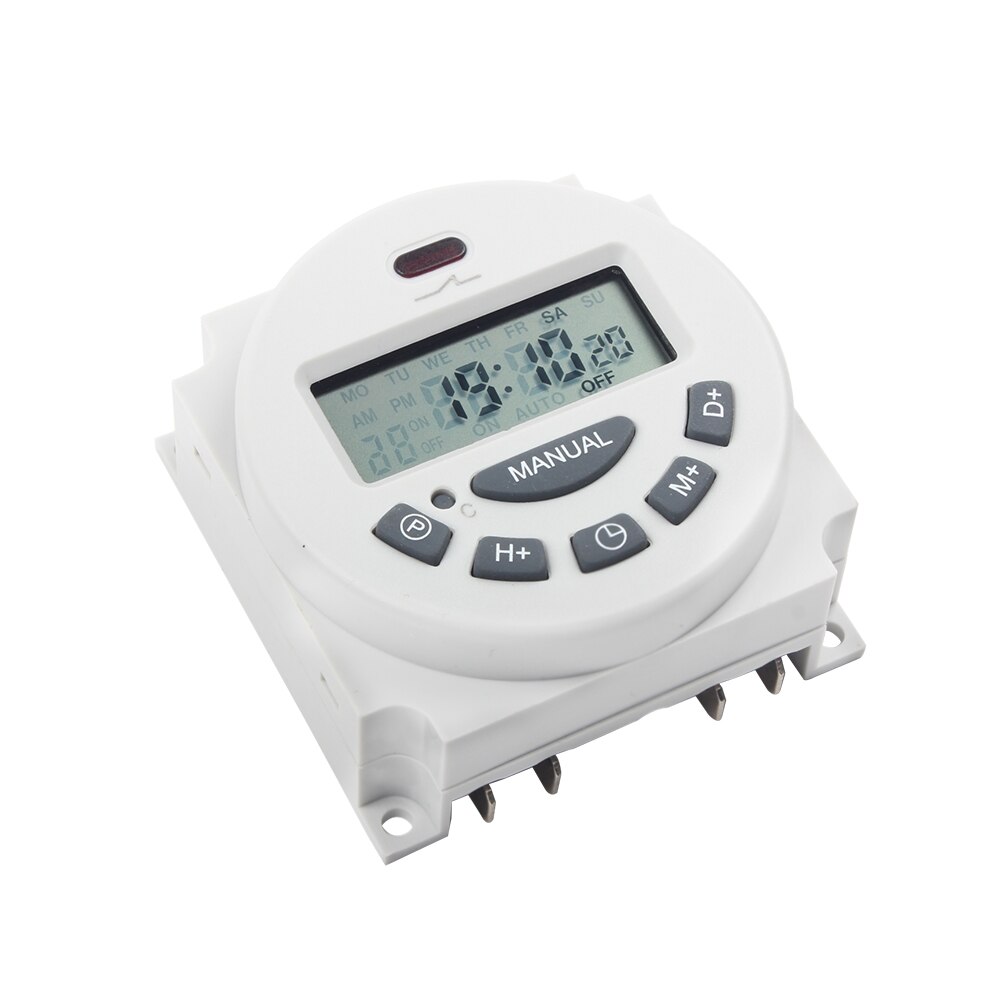 Nieuw Type L701 Ac 220V 230V 12V 110V 24V 16A Digitale Timer Controller 7 Dagen wekelijkse Programmeerbare Timer Schakelaar Minuten Teller