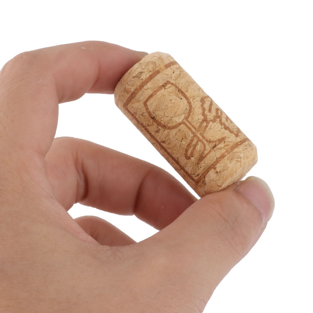 Tapón de vino de 100 cm de diámetro, tapón de corcho para botella de vino, tapón de corcho, tapón de botella de madera Natural, 50 o 2,2 Uds.