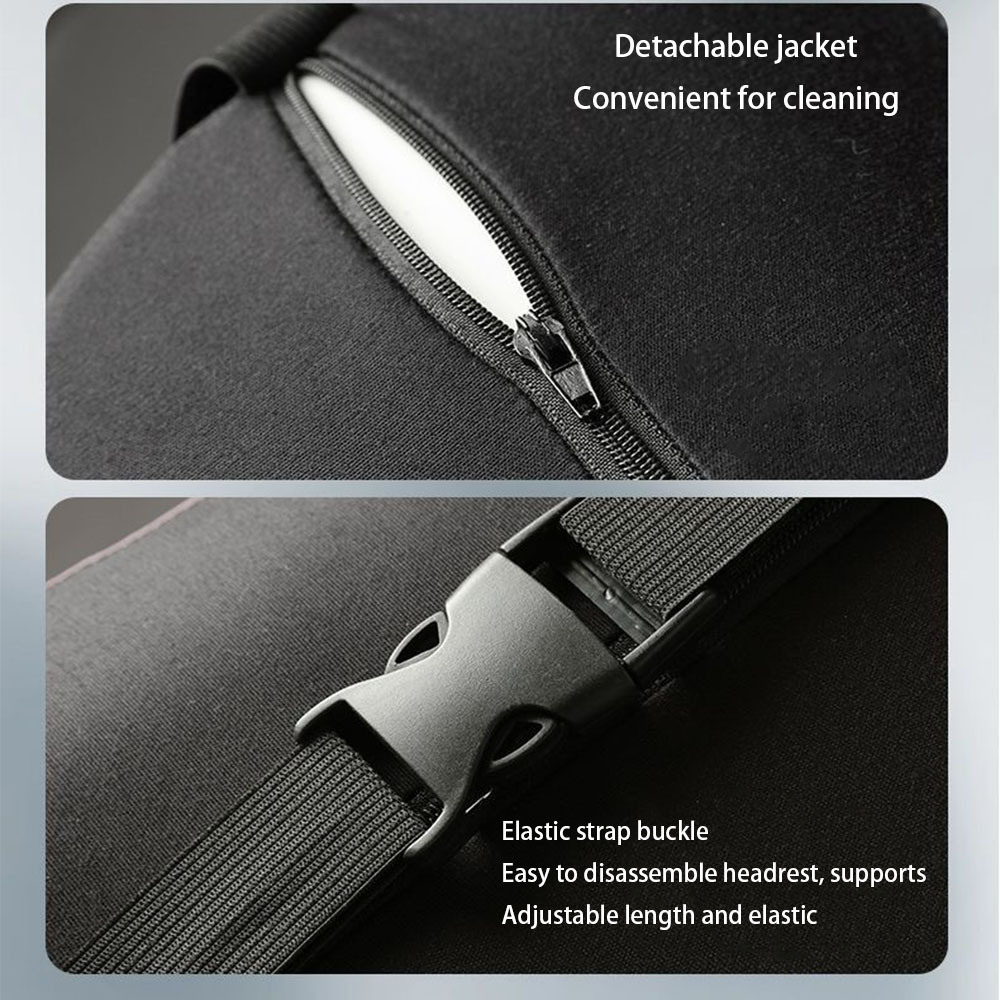 Update Car Lumbar Support Pillow Auto Neck Pillow Waist Support Removable Washable Backrest Universal Vehicle Cushion