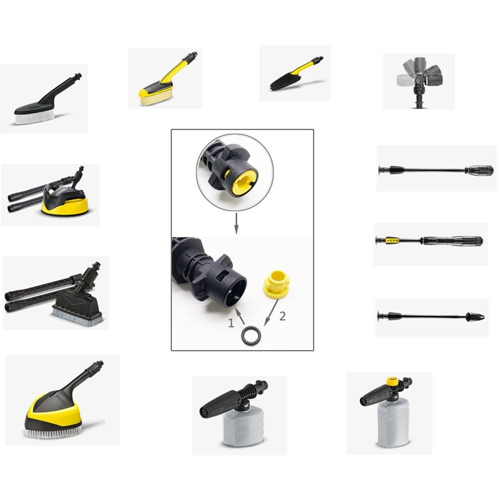 Voor Karcher K2 K3 K4 K5 K6 K6 K7 Hogedrukreiniger Mondstuk O Ring Afdichting Set 2.640-729.0 Power Equipment O Rubberen Ringen Wasgereedschap