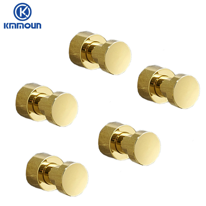 Robe Haken Messing Kleiderbügel Haushalt kleine Dekoration rostfrei Handtuch Haken Kleiderbügel Schlüssel halter Bad zubehör: Rosa