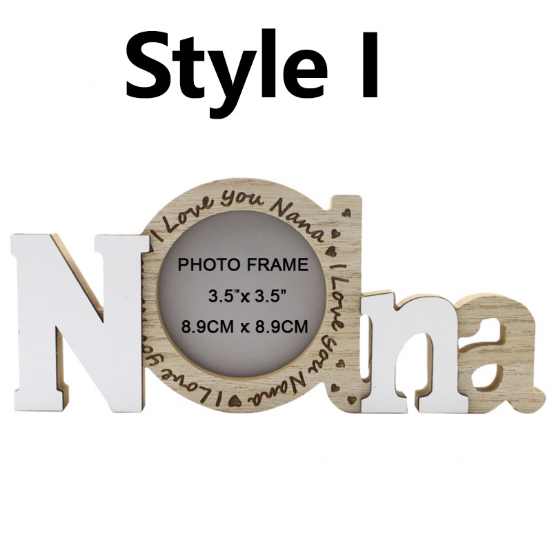 Marco de fotos de corazón de amor de madera, adornos artesanales, marco de fotos, cereza para boda, Día del Padre, Día de San Valentín, decoración de mesa,: Borgoña