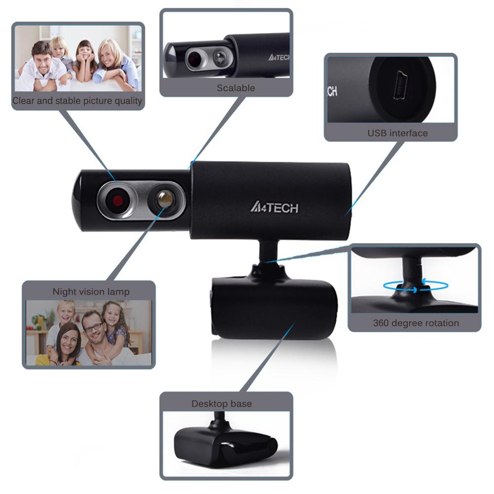 Webcam Full HD 12M Pixel PC Camera with Absorption Microphone MIC for Skype for Android TV Rotatable Computer Camera USB Web Cam