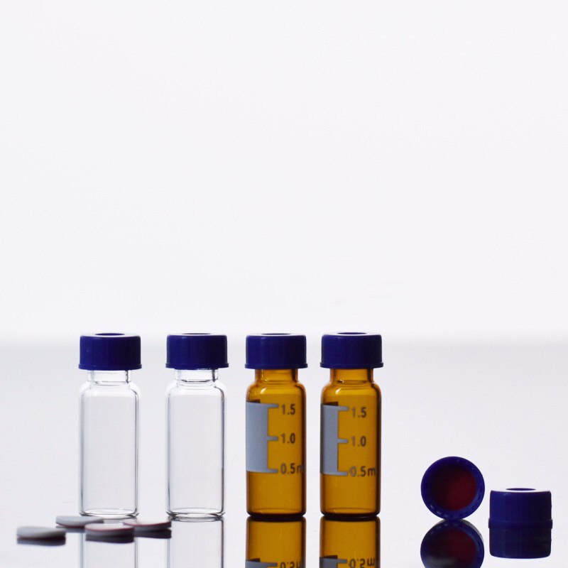 100 piezas HPLC Cromatografía muestras Vial 9-425