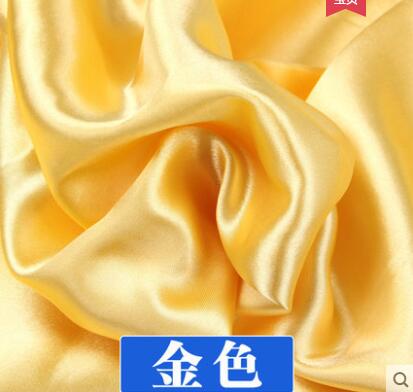 3 4 Anti Statische Jurk Voering Stof Materiaal 140/150c breed Bruiloft Prom: gold