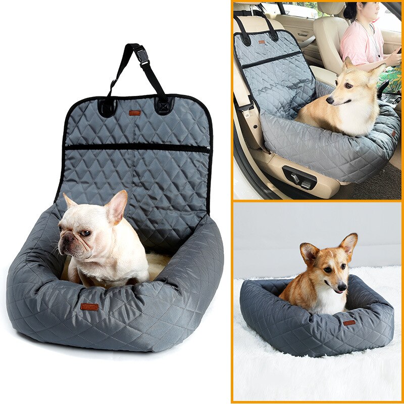 Hond Autostoel Bed Auto Accessoires Reizen Hond Autostoel Voor Honden Voor/Achterbank Indoor/Auto Gebruik huisdier Auto Carrier Bed Hond Accessoires