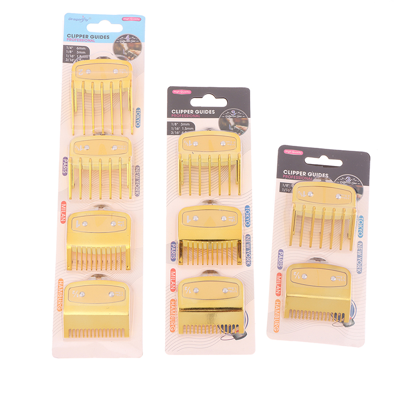 1Set 2/8/10Pcs Universal Hair Clipper Guards For Hair Clippers Barber Accessories Trimmer Attachment Limit Combs
