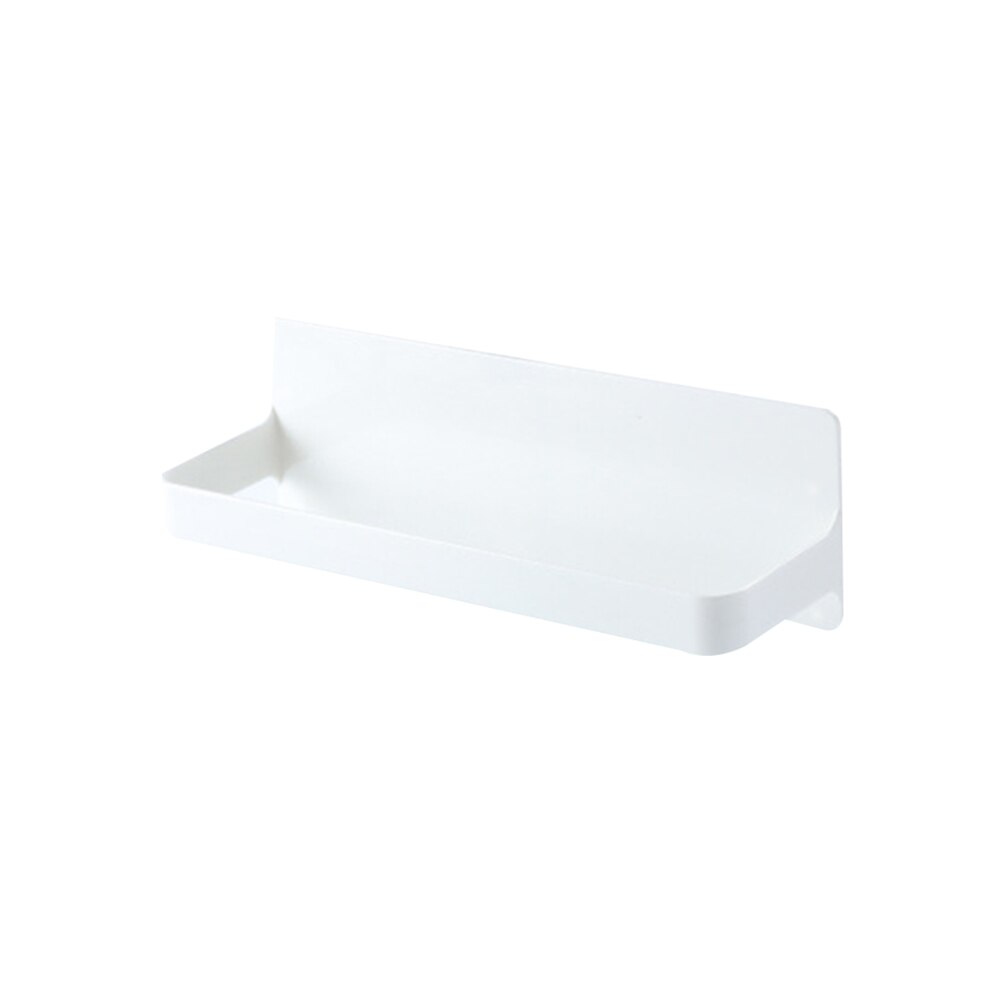 Adhesivo percha de baño de cocina gancho moderno colgadores para llaves titular de la pared estante de toalla: Towel rack white