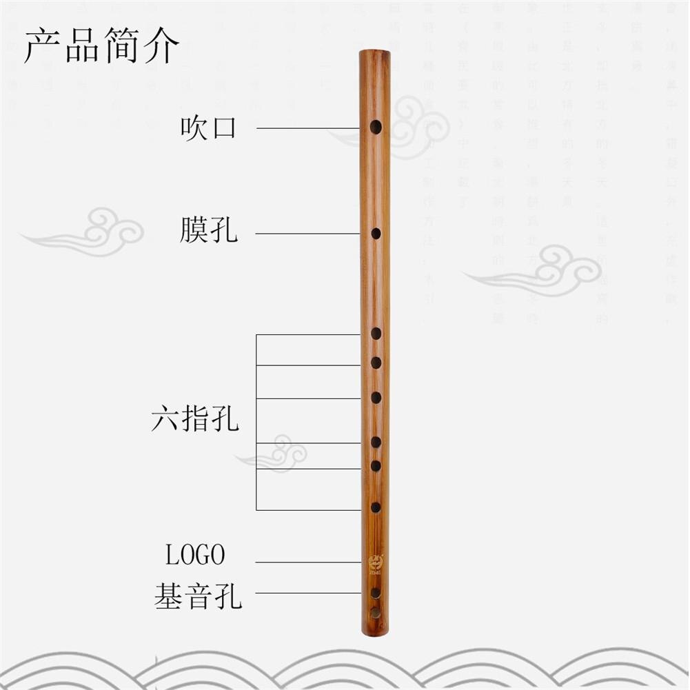 Chinese Bamboo Flute Piccolo Educational Learning Activities for Kids Children Bamboo Flute Woodwind Instruments