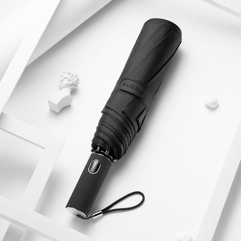Folding Full Automatic Umbrella Parasol Umbrellas Windproof Big Umbrella Rain Women Men Guarda Chuva Men Business B65