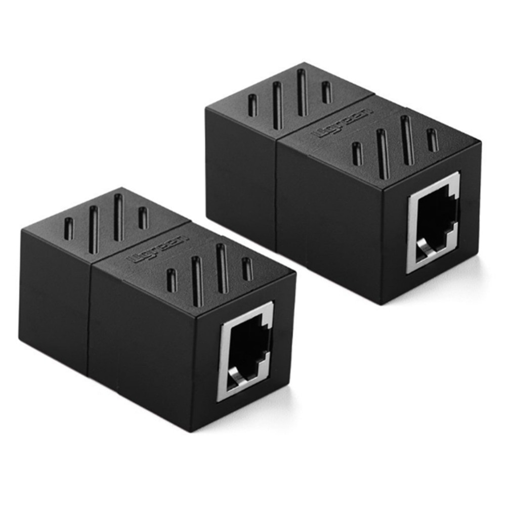 1/2pc rj45 internet ethernet kabel lan poort 1 splitter connector adapter verlengstuk