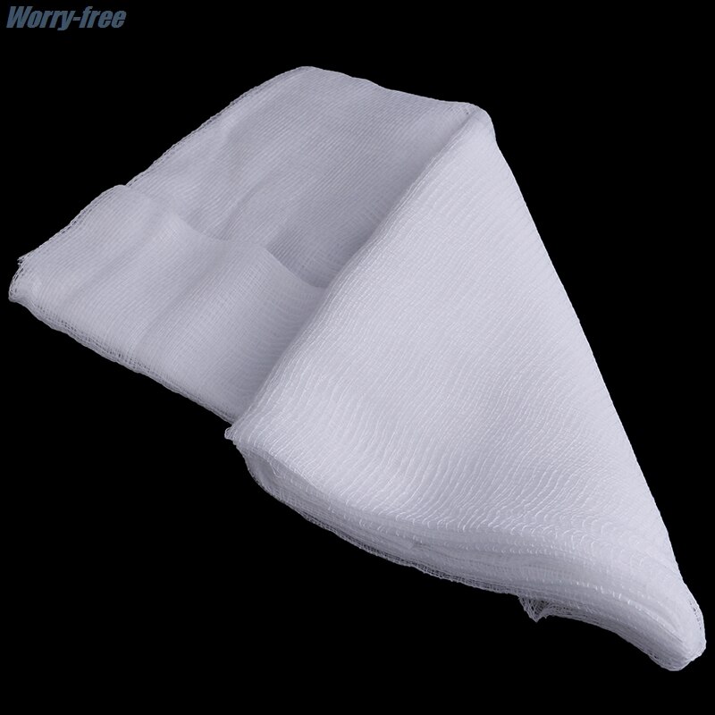 White 1.5 Yard Cheesecloth Cheese Cloth Bleached Gauze Fabric Muslin Kitchen Cooking Tools Width 23.5cm