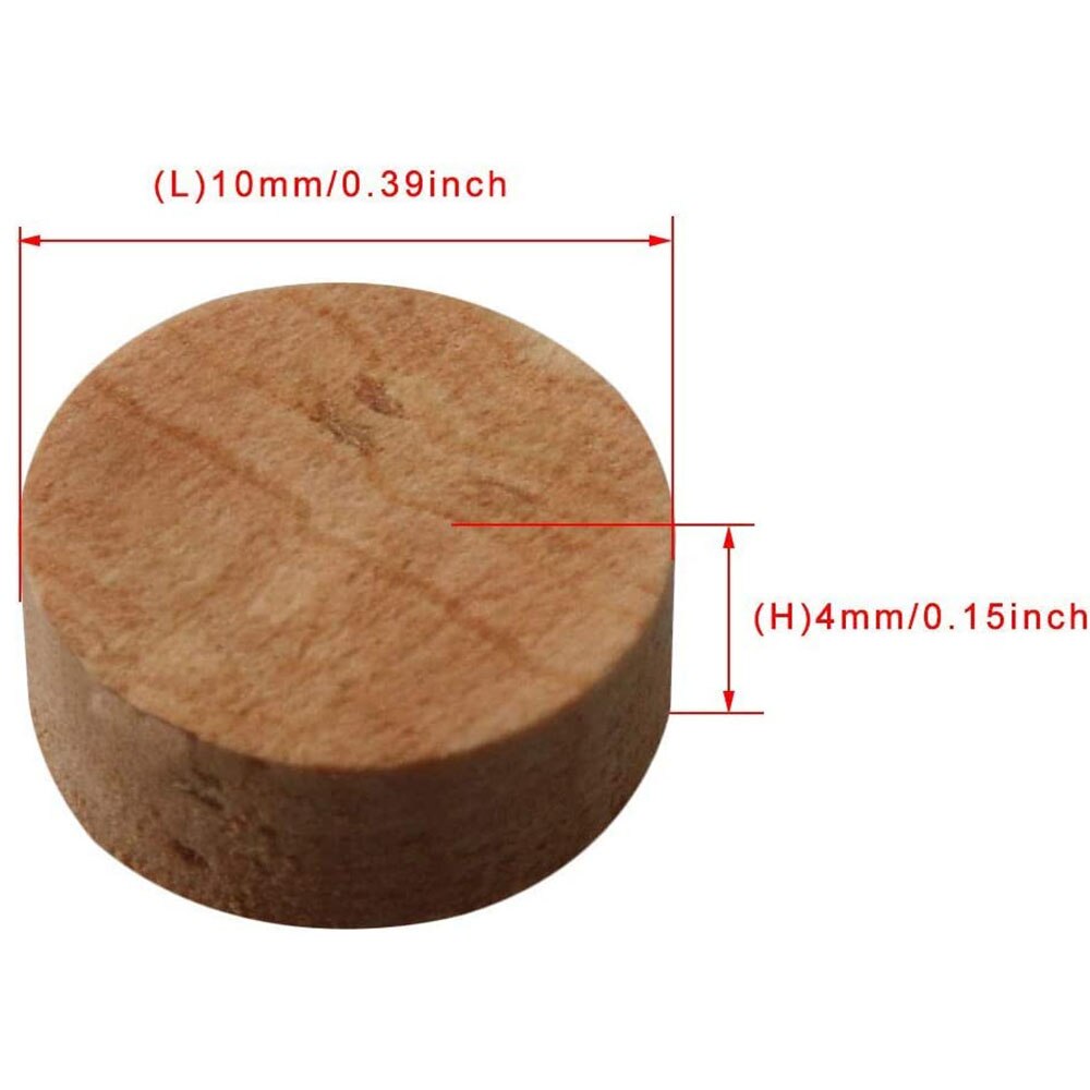 10Stck Durchmesser Trompete Kork Pads Reparatur Teile Wasser Schlüssel Spieß Ventil Kork Pads