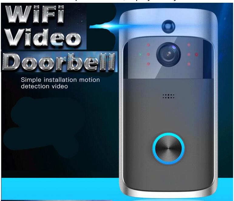 Smart IP Video Intercom WIFI Video Deurtelefoon Deurbel WIFI Deurbel Camera Voor Appartementen IR Alarm Draadloze Beveiliging Camera: MULTI