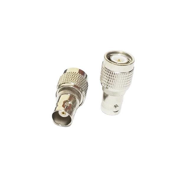 1Pc Tnc Male Plug Naar Bnc Vrouwelijke Jack Rf Coax Adapter Converter Rechte Vernikkelde